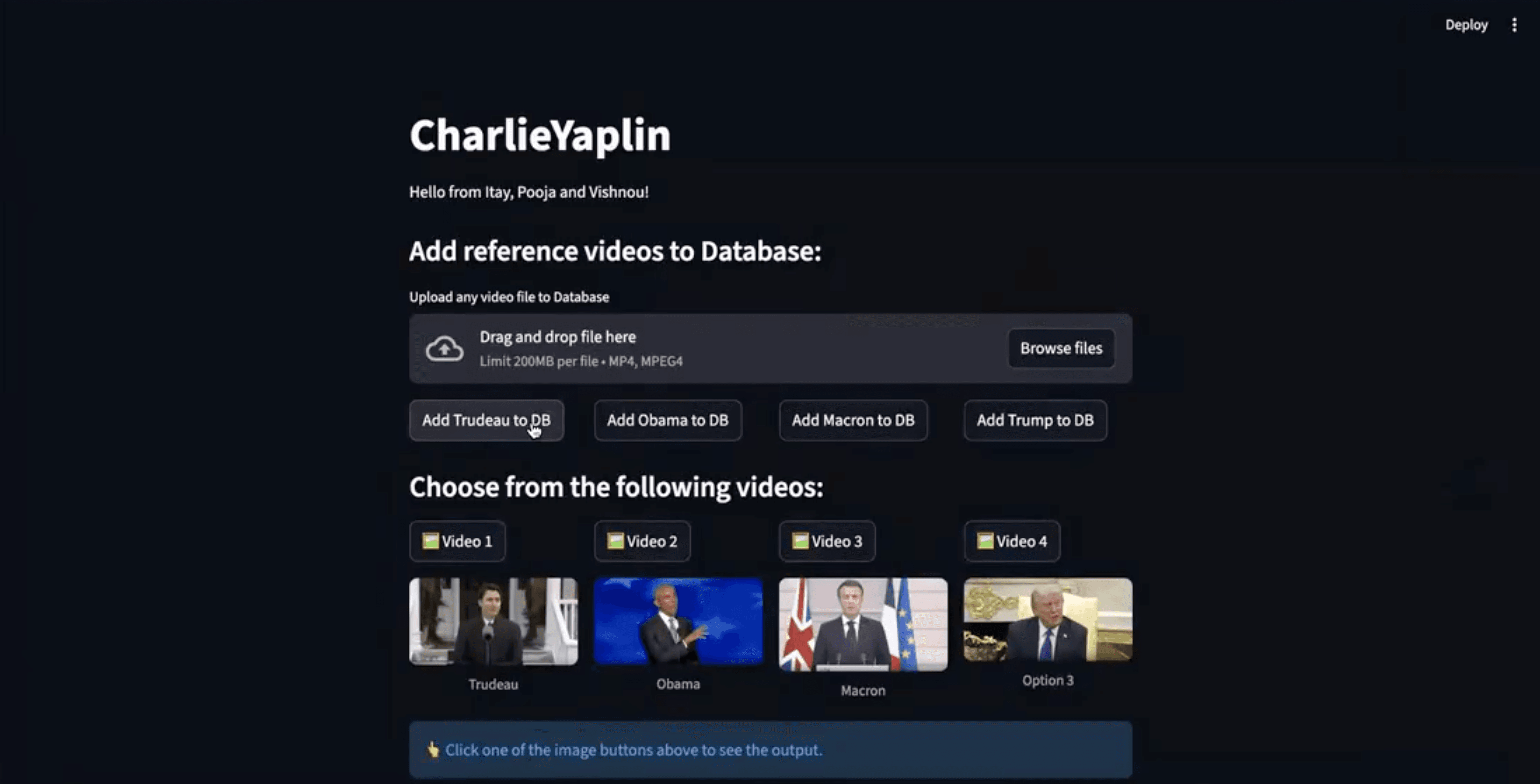 EchoCharlie project screenshot