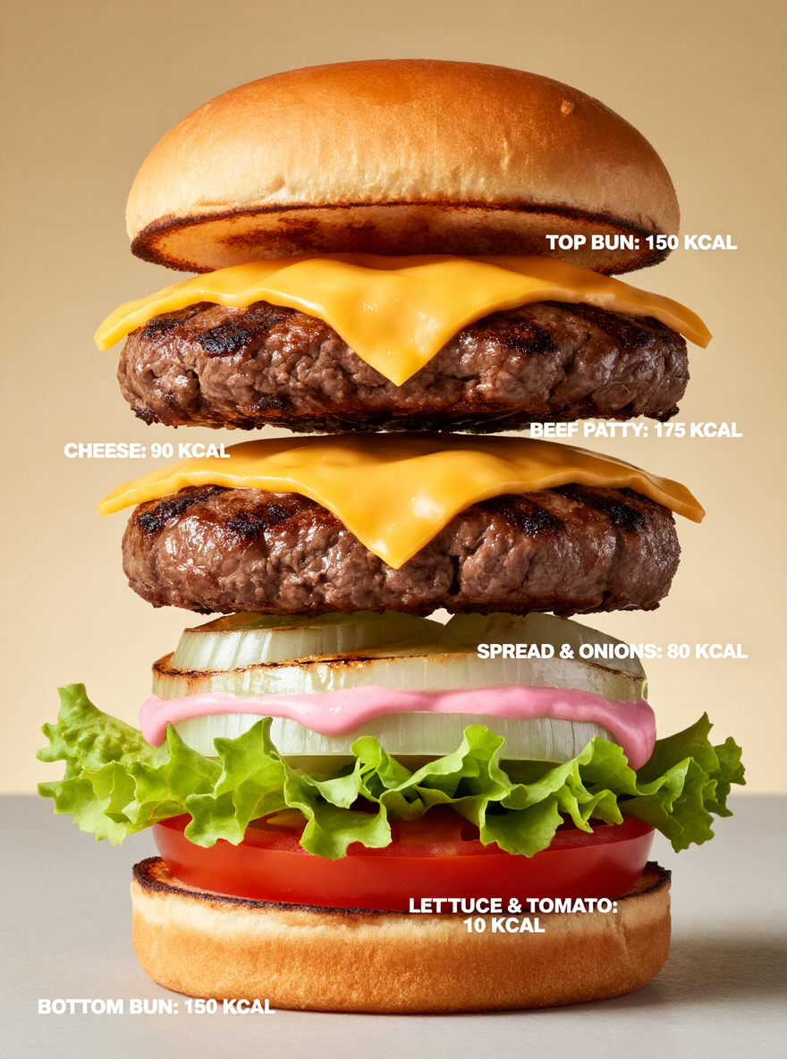 Burger Calorie Breakdown