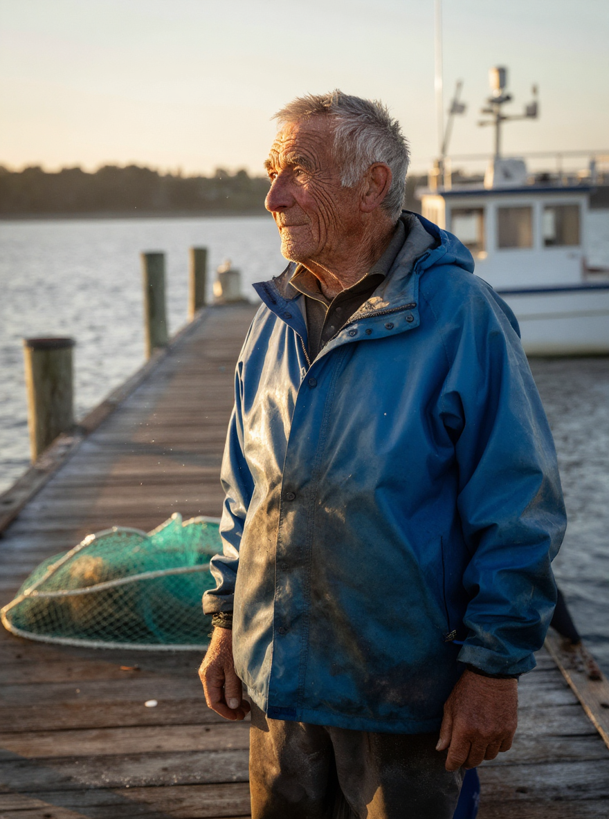 Photorealistic Fisherman