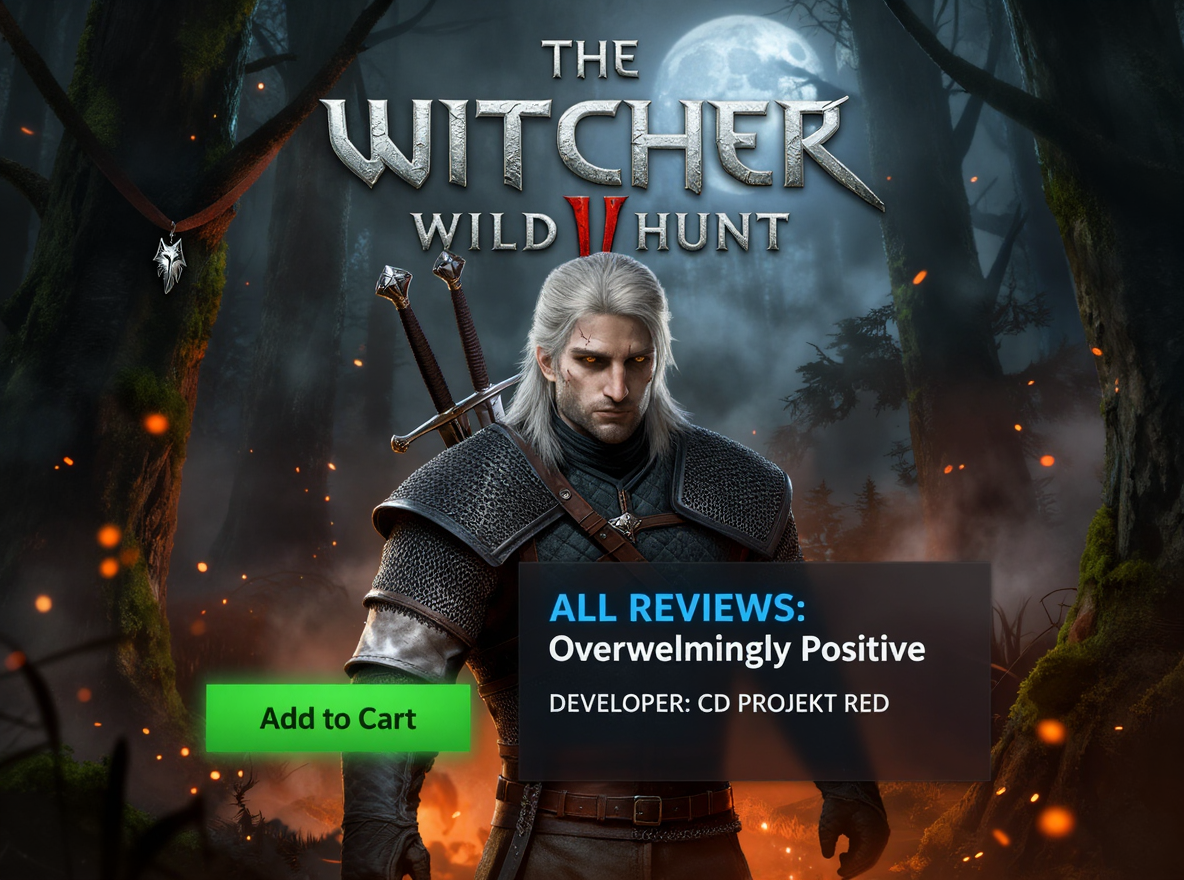 Steam Witcher URL